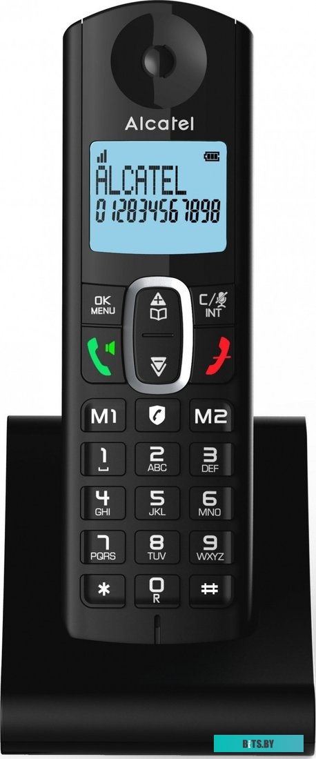 Радиотелефон Alcatel F685 RU, черный ATLB1427707