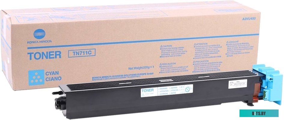 Тонер-картридж Konica Minolta TN-711C A3VU450