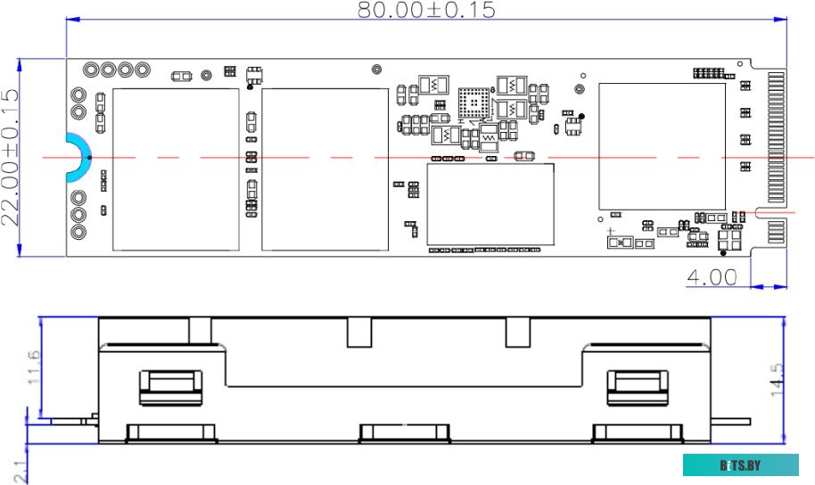 Накопитель SSD AGI AI838 1TB AGI1T0G44AI838