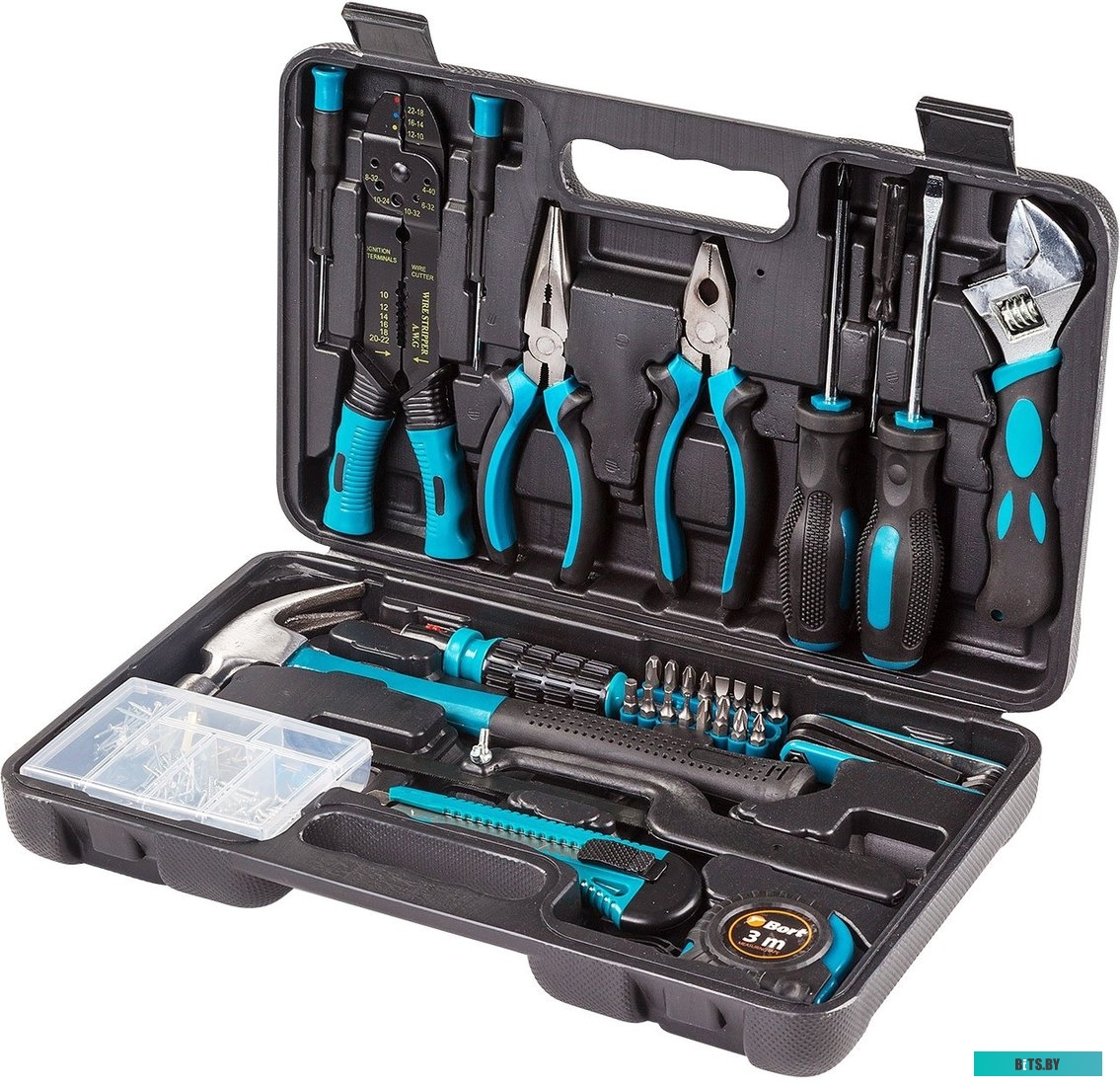Универсальный набор инструментов Bort BTK-160 (38 предметов) <91279040>