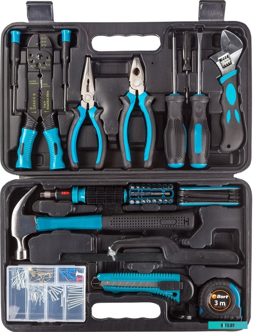 Универсальный набор инструментов Bort BTK-160 (38 предметов) <91279040>