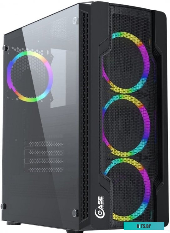 Корпус PowerCase Mistral X4 Mesh LED <CMIXB-L4>