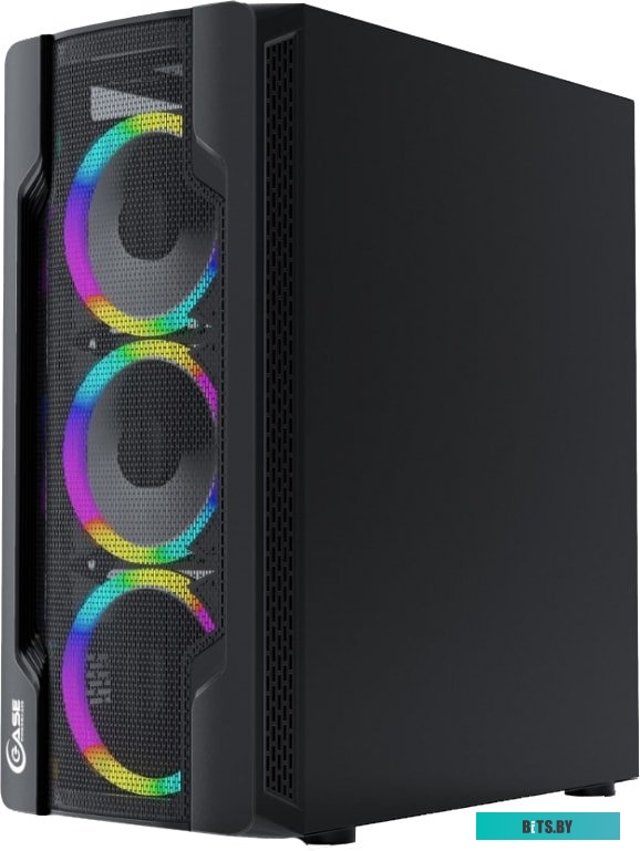Корпус PowerCase Mistral X4 Mesh LED <CMIXB-L4>