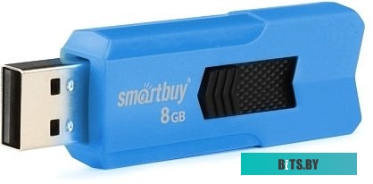 USB накопитель (Флешка) Smart Buy Stream 8GB (синий) <SB8GBST-B>