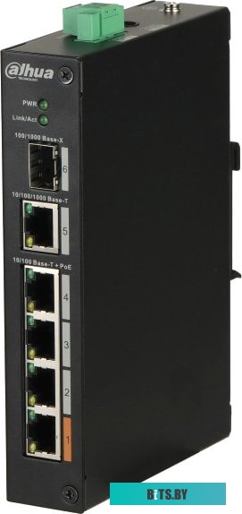Коммутатор Dahua DH-PFS3106-4ET-60