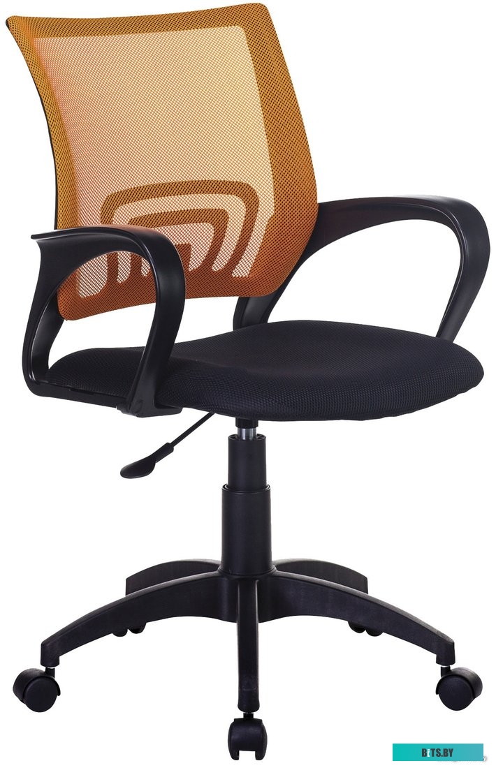 Офисное кресло (Стул) Бюрократ CH-695NLT (черный/оранжевый) <CH-695NLT/OR/TW-11>