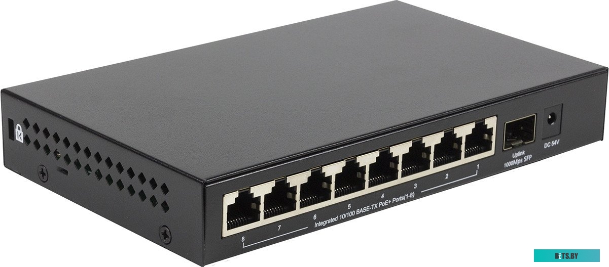 Неуправляемый PoE-коммутатор ORIGO OS1209P/80W/A1A