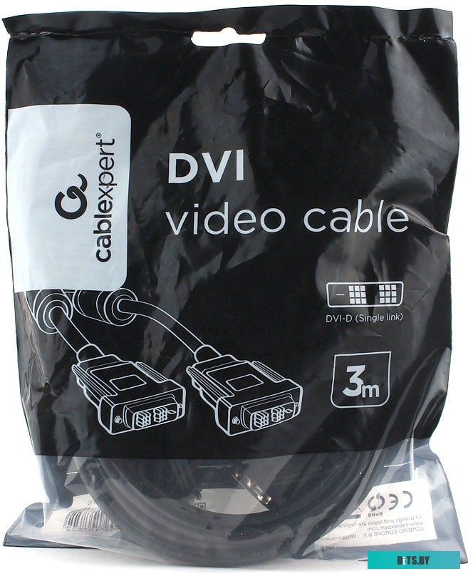 Кабель Cablexpert CC-DVIL-BK-10
