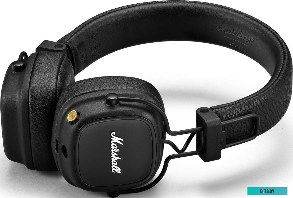 Наушники (Гарнитура) Marshall Major IV (черный) <Major IV Black>
