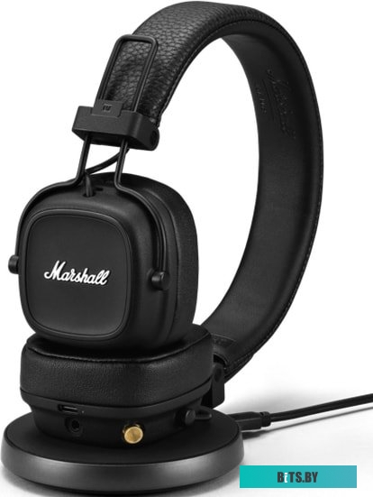 Наушники (Гарнитура) Marshall Major IV (черный) <Major IV Black>