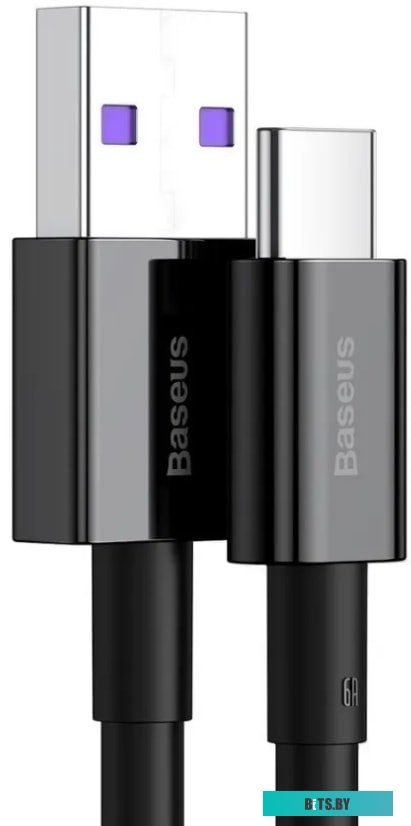 Кабель Baseus Superior USB Type-A - Type-C 66 Вт (2 м, черный) <CATYS-A01>