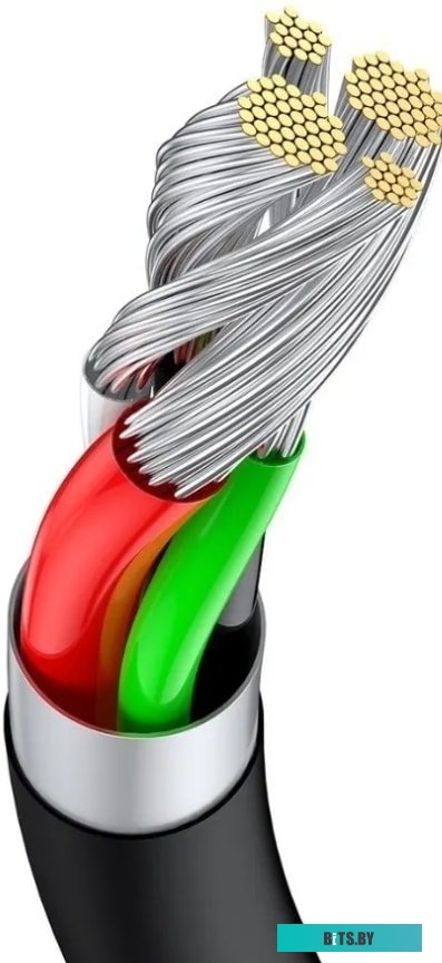 Кабель Baseus Superior USB Type-A - Type-C 66 Вт (2 м, черный) <CATYS-A01>