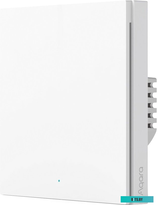 Выключатель Aqara Smart Wall Switch H1 (одноклавишный, без нейтрали) <WS-EUK01>