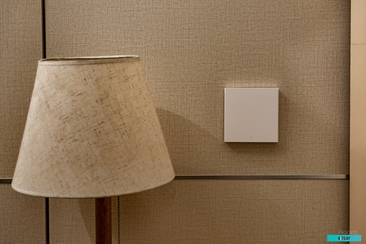 Выключатель Aqara Smart Wall Switch H1 (одноклавишный, без нейтрали) <WS-EUK01>