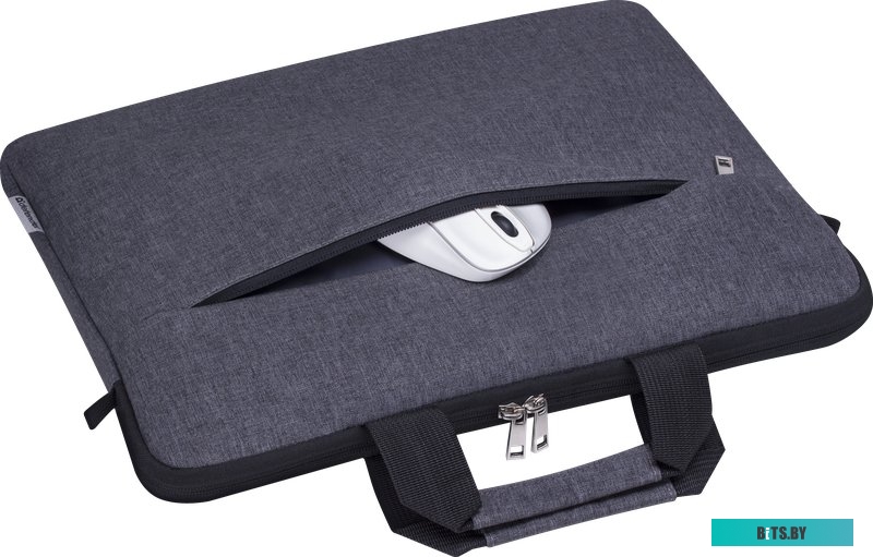 Сумка (портфель, кейс, чехол) для ноутбука Defender Chic 15.6" (серый) <26087>