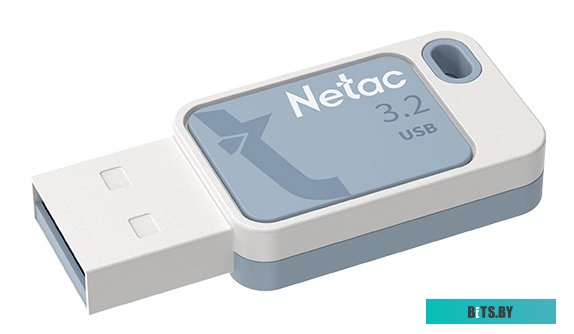 USB накопитель (Флешка) Netac 64GB USB 3.2 FlashDrive Netac UA31 <NT03UA31N-064G-32BL>