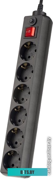 Сетевой фильтр (удлинитель) Perfeo PF-PP-6/3,0-B <PF_A4672>