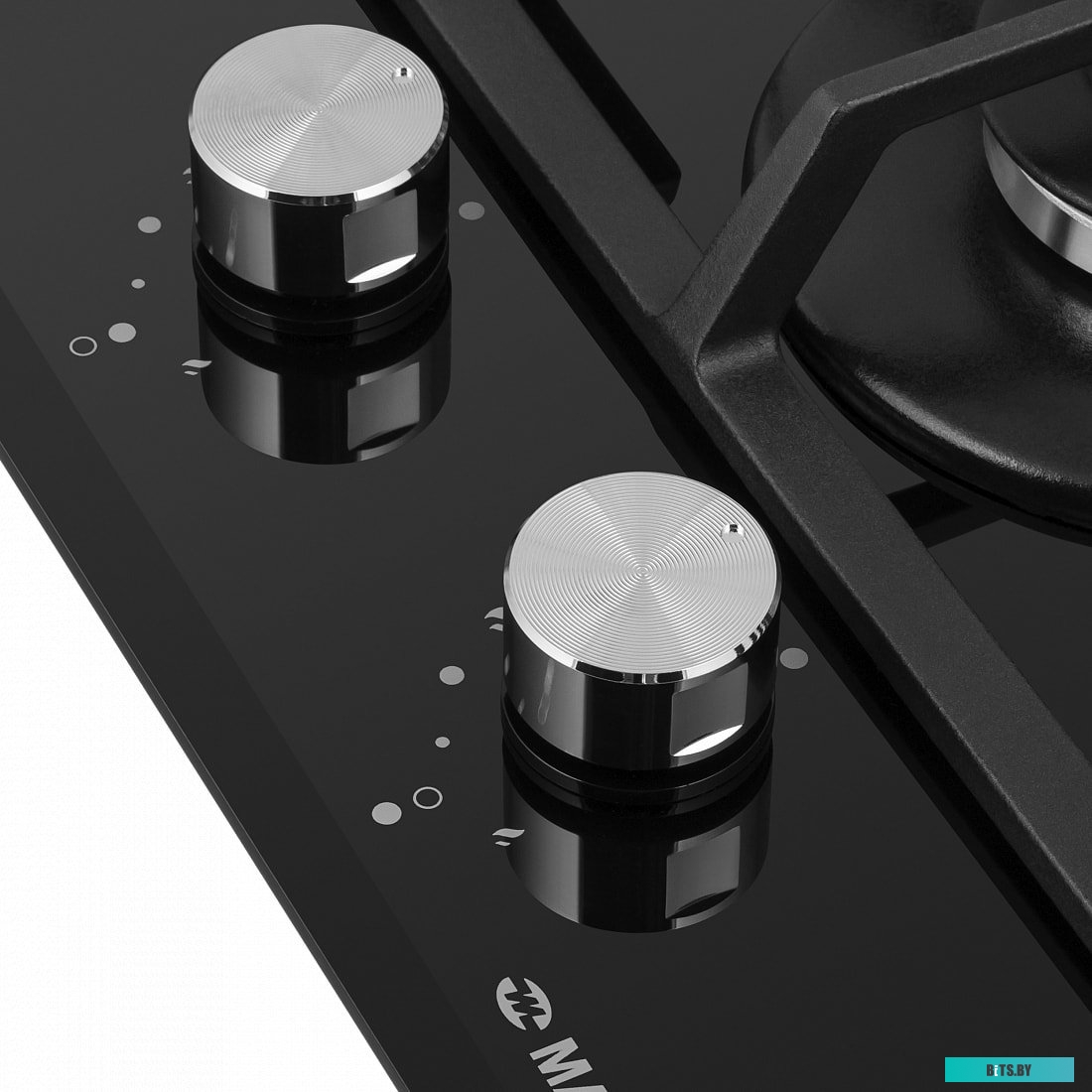 КА-00013521 Газовая варочная панель MAUNFELD EGHG.32.6CB/G,  независимая,  черный