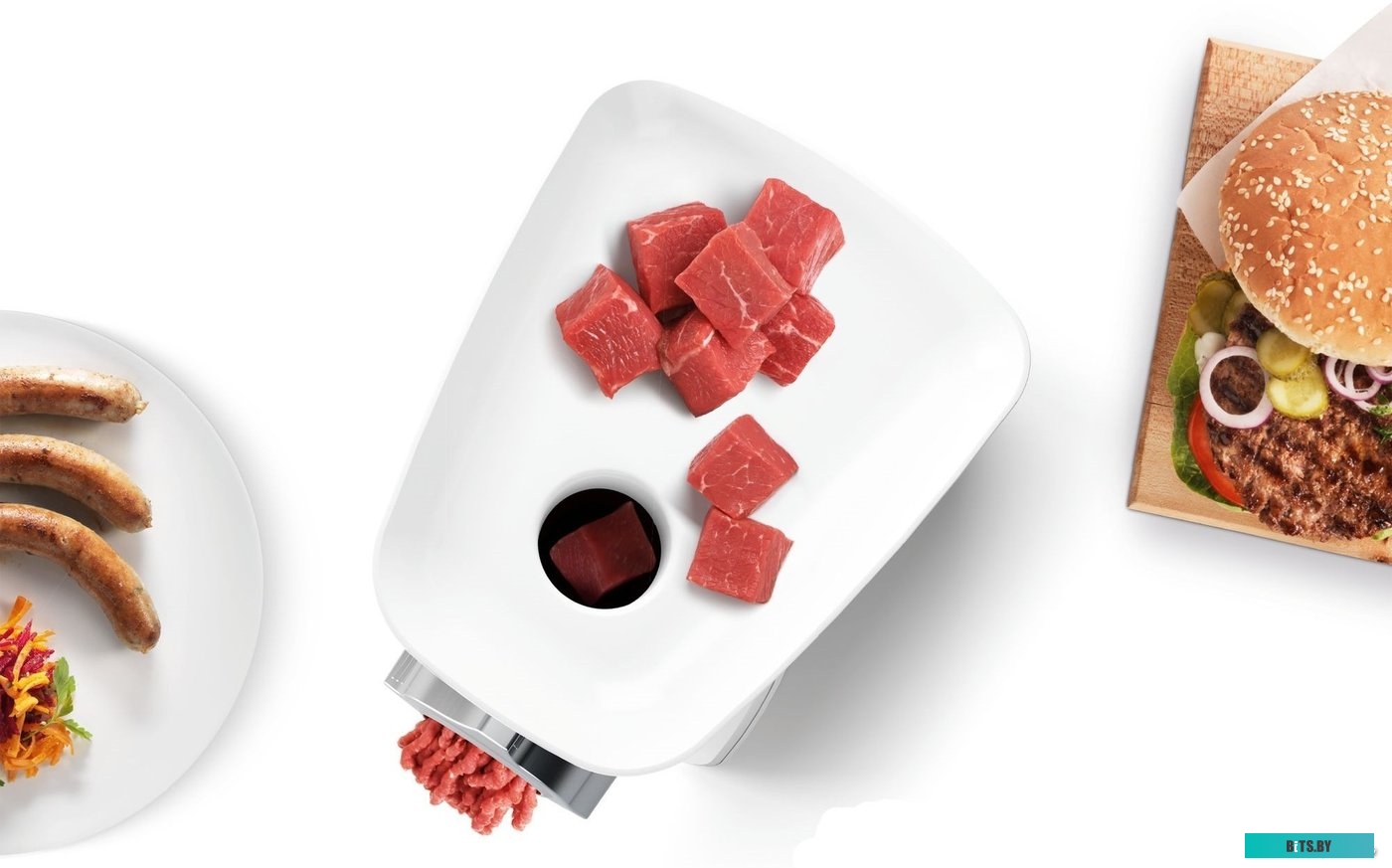 MFW2510W Мясорубка Bosch MFW2510W,  белый