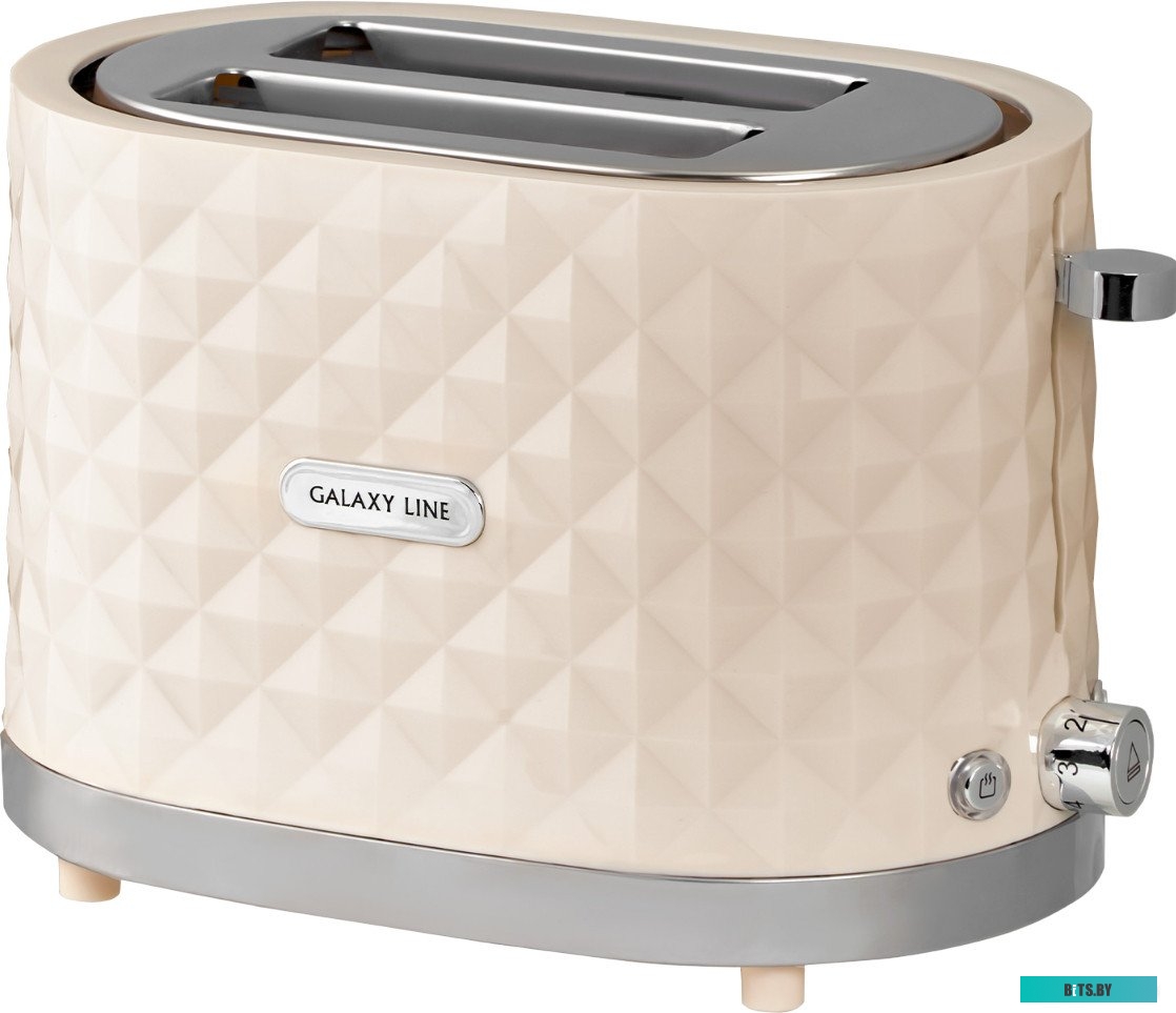 ГЛ2912ЛБЕЖ Тостер GALAXY LINE GL 2912,  бежевый [гл2912лбеж]