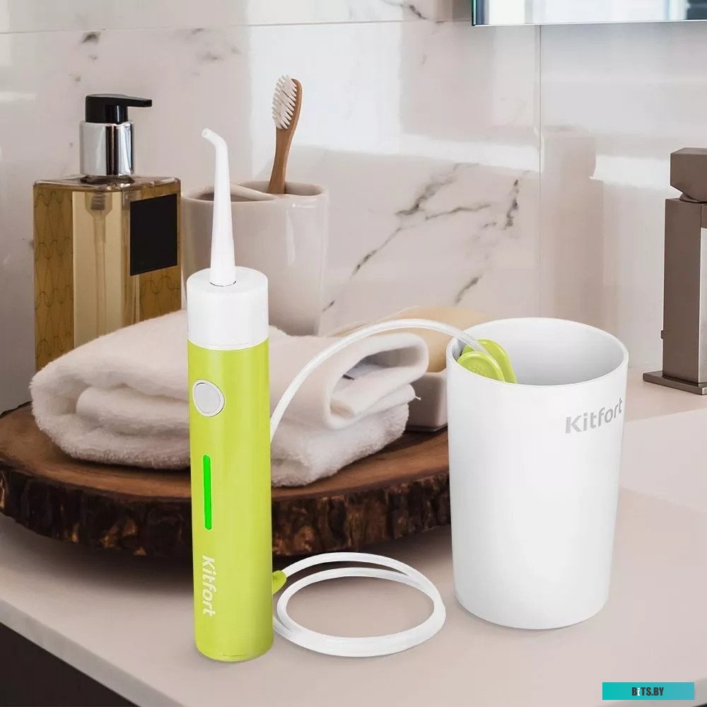 KT-2957-2 Ирригатор для полости рта Kitfort KT-2957-2 (бело-фисташковый)