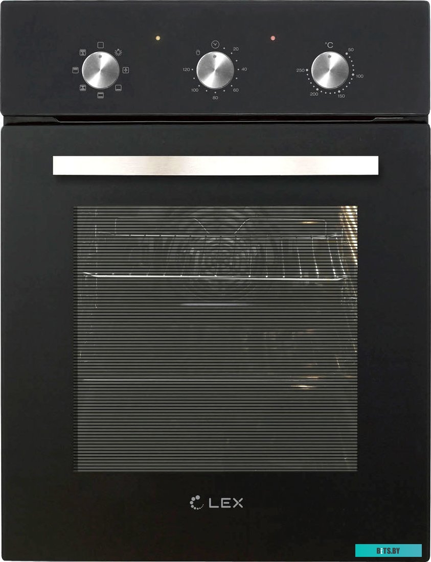 CHAO000300 Духовой шкаф LEX EDM 4570 BL,  стекло черное