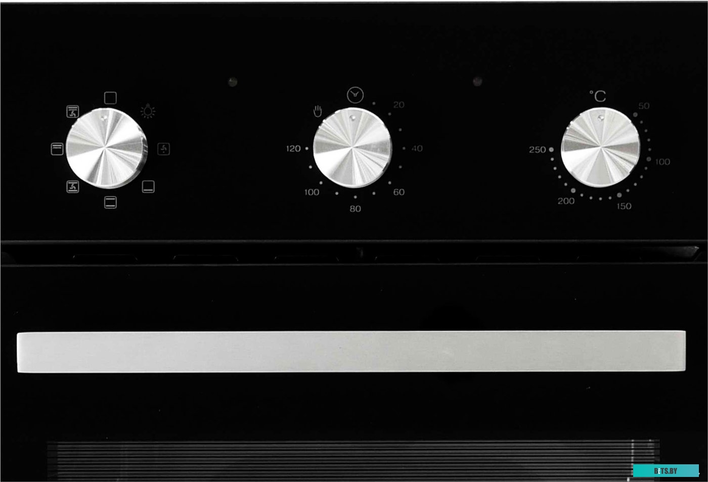 CHAO000300 Духовой шкаф LEX EDM 4570 BL,  стекло черное