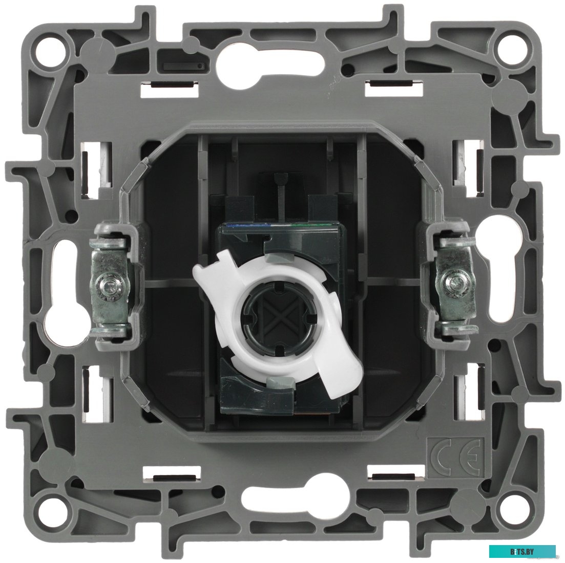 Розетка компьютерная Legrand Etika 672441 (алюминий)