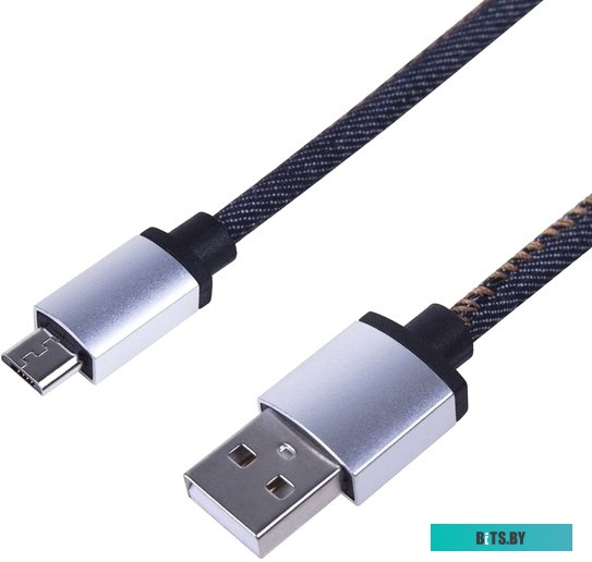 Кабель Rexant 18-4242 USB Type-A - microUSB (1 м, синий)