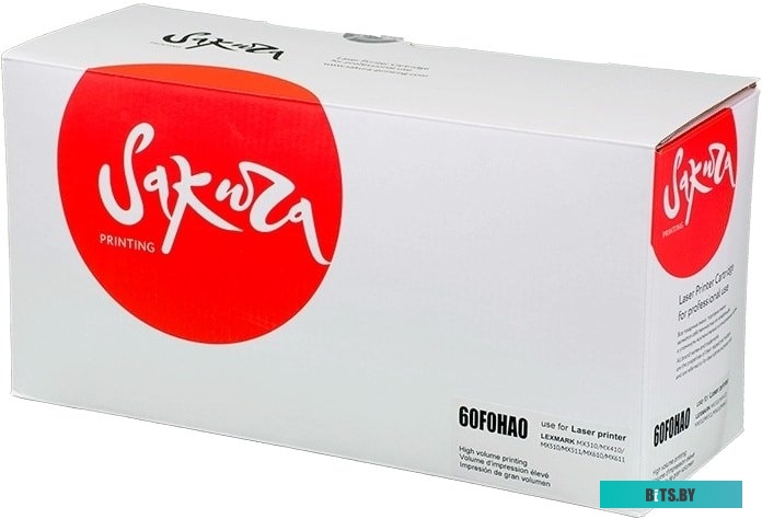 Картридж Sakura Printing SA60F0HA0 (аналог Lexmark 60F0HA0)