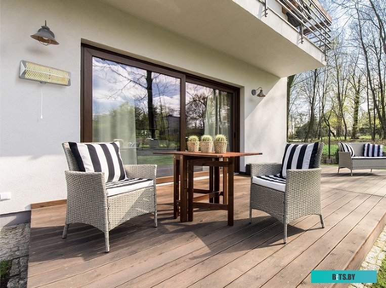 нс-1173718 Инфракрасный обогреватель Ballu BIH-LW2-1.5, 1500Вт, 25м2, кварцевый, серый [нс-1173718]