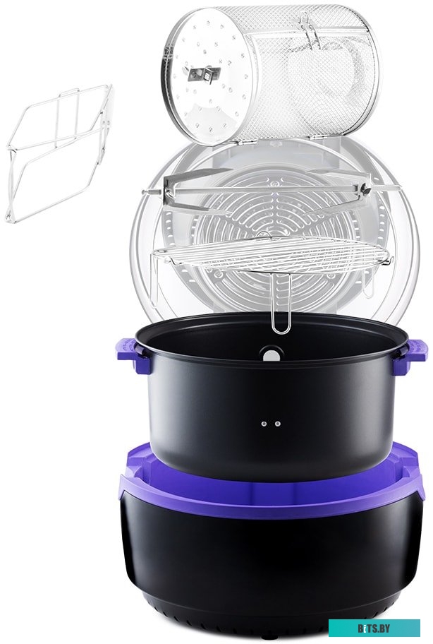 KT-2219-1 Black Аэрогриль "Kitfort" [KT-2219-1] <Black>