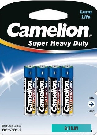 Батарейки Camelion AAA 4 шт. [R03P-BP4B]