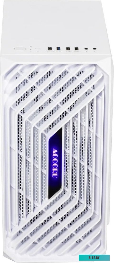 БП Корпус Accord ACC-265W белый без БП mATX 1x80mm 1x92mm 2x120mm 2xUSB2.0 1xUSB3.0 1xUSB3.1 audio