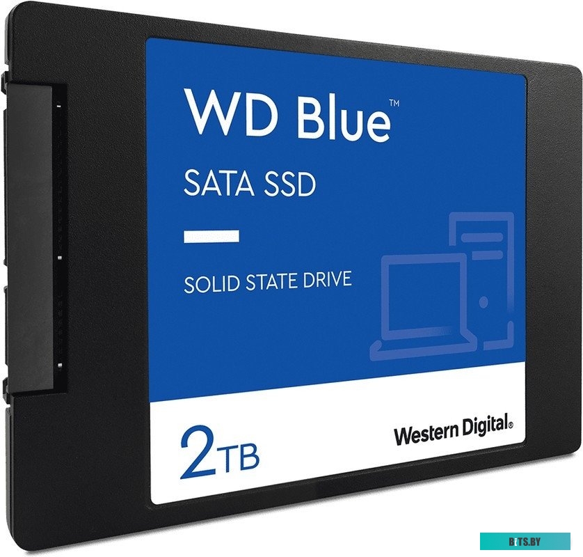 Внутренний твердотельный накопитель Western Digital WD Blue SA510 WDS200T3B0A