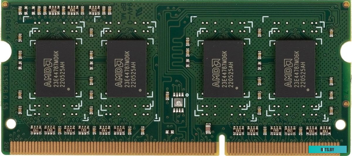 Модуль памяти AMD 4GB DDR3 SO-DIMM PC3-12800 [R534G1601S1S-UGO]
