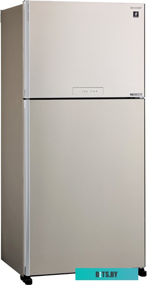 SJXG60PMBE Холодильник Sharp/ Холодильник. 187x86.5x74 см. 422 + 178 л, No Frost. A++ Бежевый.