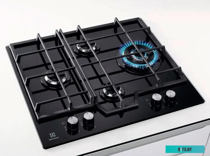 KGG6456K Газовая варочная поверхность Electrolux KGG6456K черный