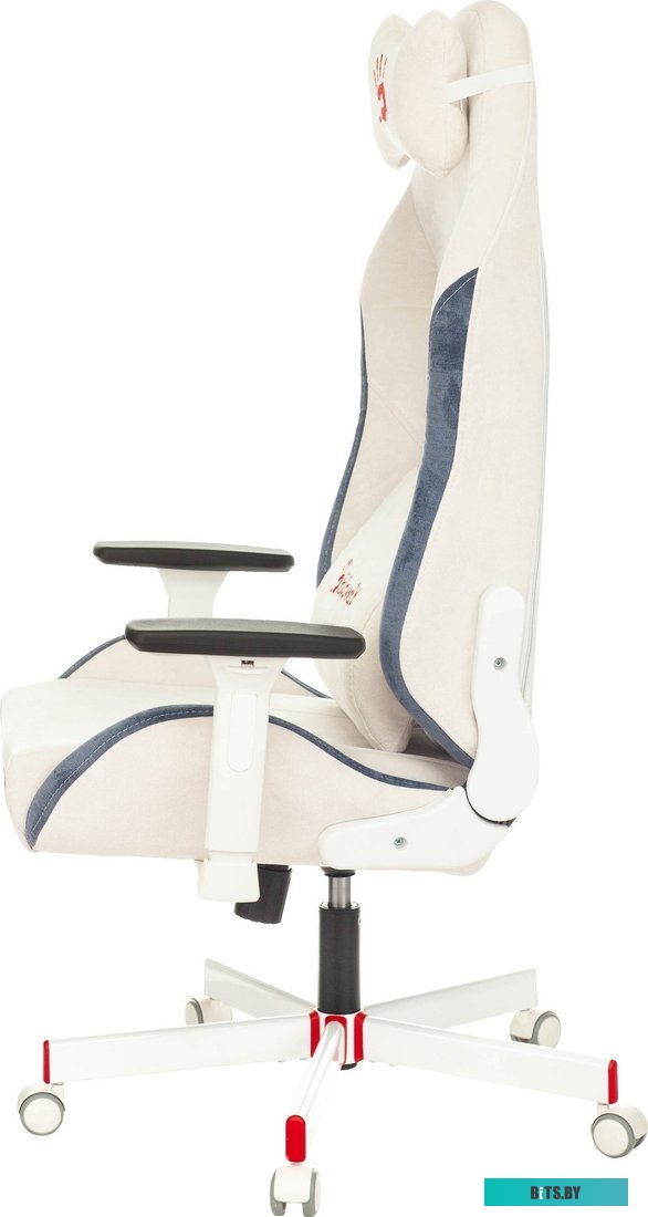 BLOODY GC-330 Кресло игровое A4Tech Bloody GC-330 белый крестов. металл