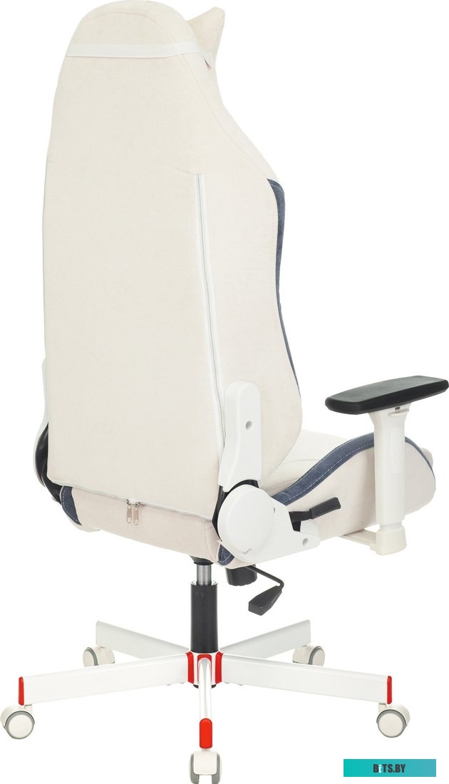 BLOODY GC-330 Кресло игровое A4Tech Bloody GC-330 белый крестов. металл
