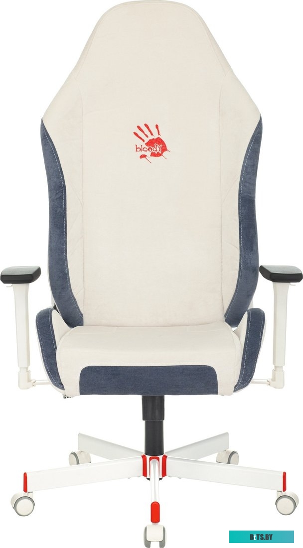 BLOODY GC-330 Кресло игровое A4Tech Bloody GC-330 белый крестов. металл