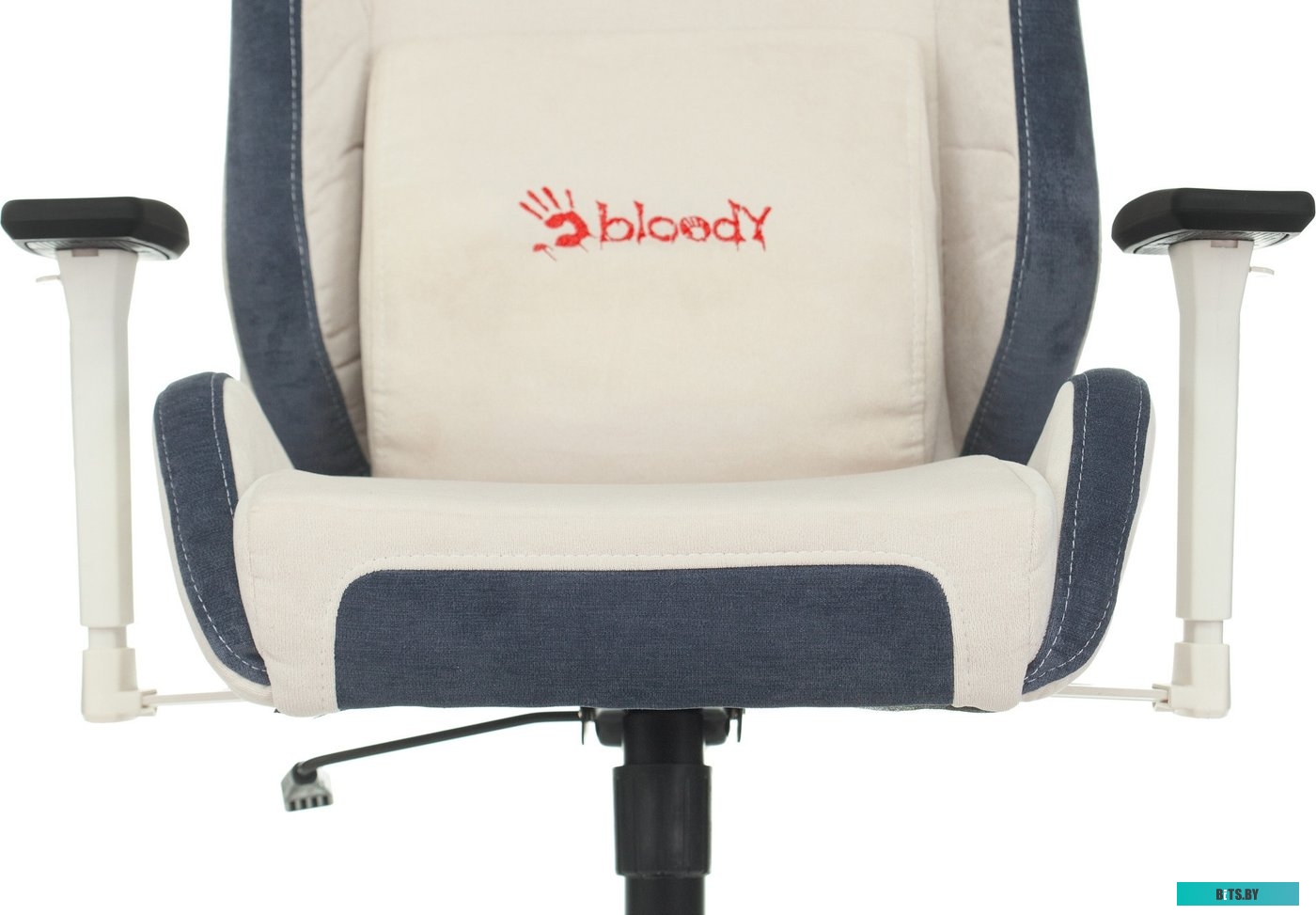 BLOODY GC-330 Кресло игровое A4Tech Bloody GC-330 белый крестов. металл