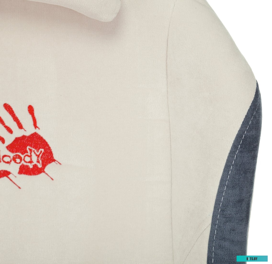 BLOODY GC-330 Кресло игровое A4Tech Bloody GC-330 белый крестов. металл