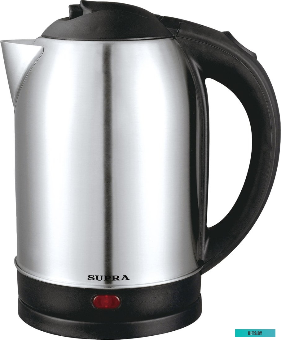 KES-1821 Чайник электрический Supra KES-1821 1.8л. 1500Вт серебристый/черный (корпус: нержавеющая сталь)