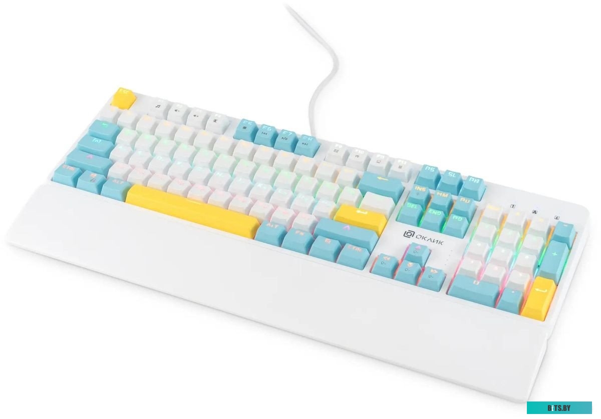 Клавиатура Oklick K951X (белый) <1901079>