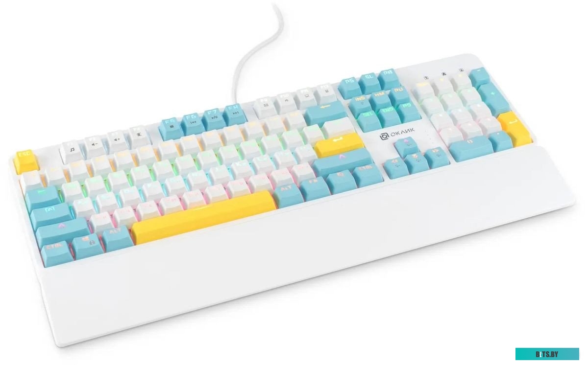 Клавиатура Oklick K951X (белый) <1901079>