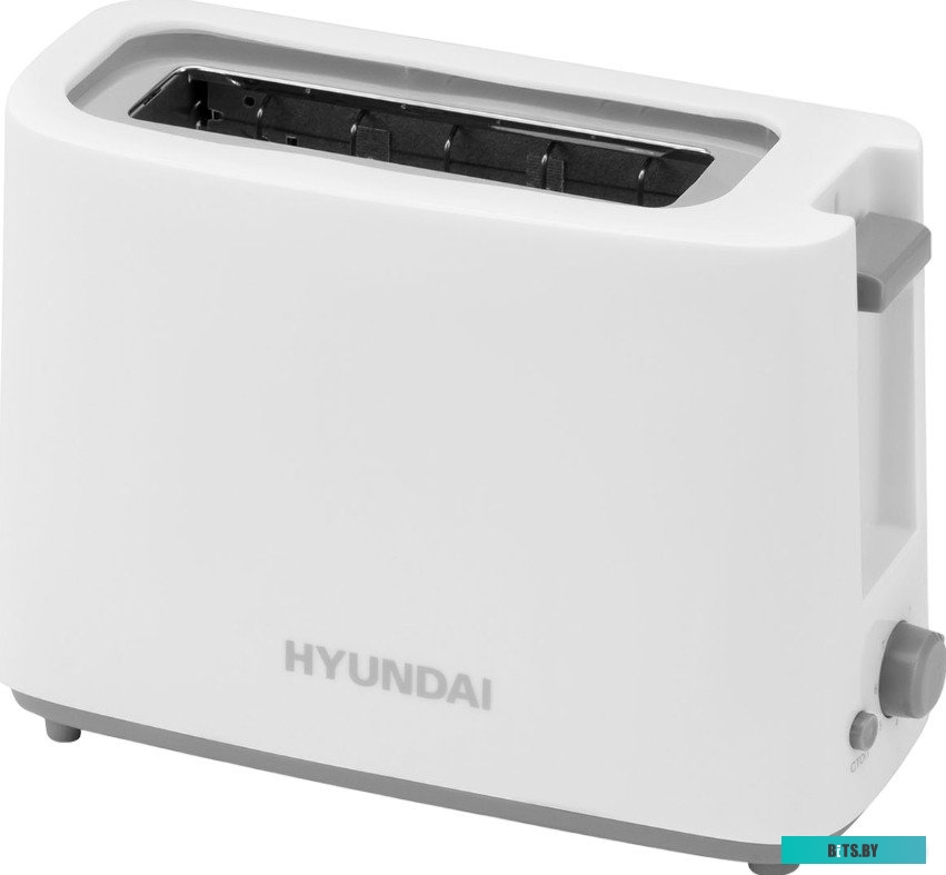 HYT-8006 Тостер Hyundai HYT-8006,  белый/серый
