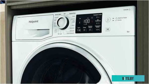 869991644650 Стиральная машина Hotpoint NSB 6015 W V RU класс: A загр.фронтальная макс.:6кг белый