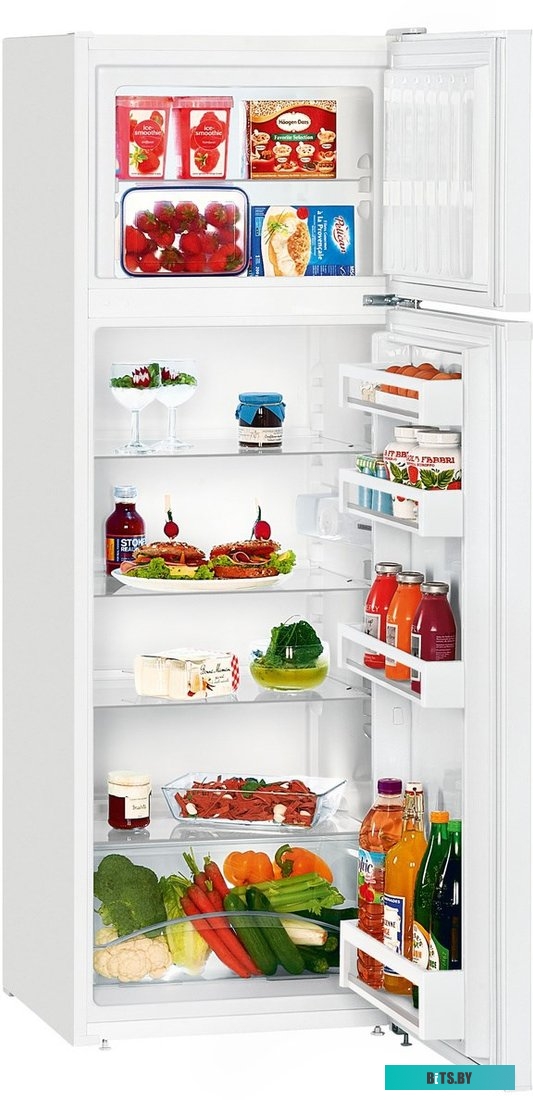 CTe 2931-26 001 Холодильник LIEBHERR/ 157.1x55x63, 218/52 л, ручная разморозка, верхняя морозильная камера, белый