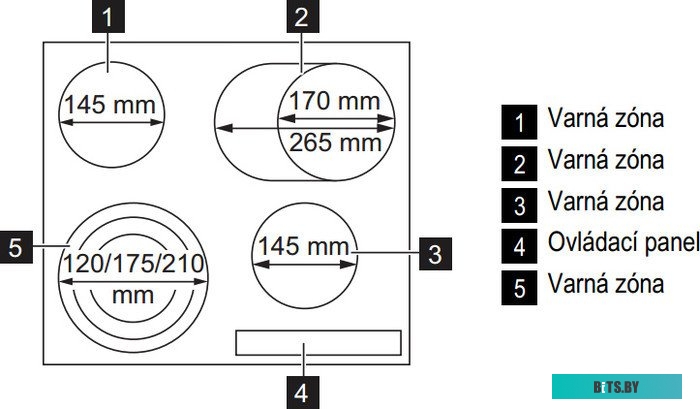 EHF46547XK Варочная поверхность Electrolux EHF46547XK черный